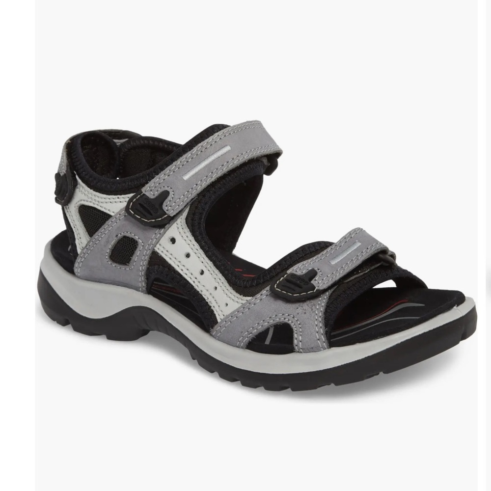 ECCO Yucatan Sandal - Women Titanium Leather